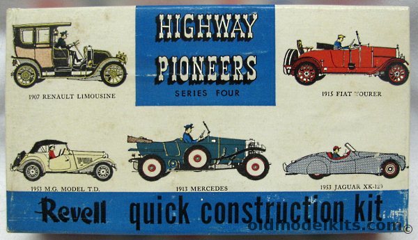 Revell 1/32 1915 Fiat Tourer - Highway Pioneers, H55-89 plastic model kit